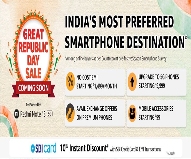 Amazon Great Republic Day Sale 2024 Dates, Announcements, Launches